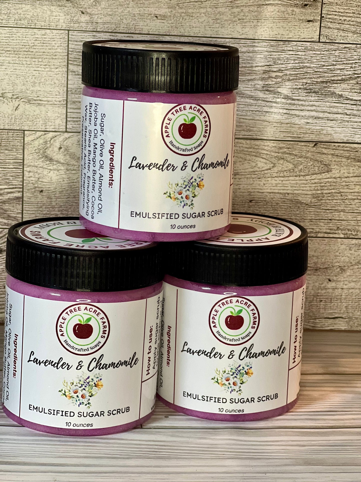 Lavender & Chamomile Sugar Scrub