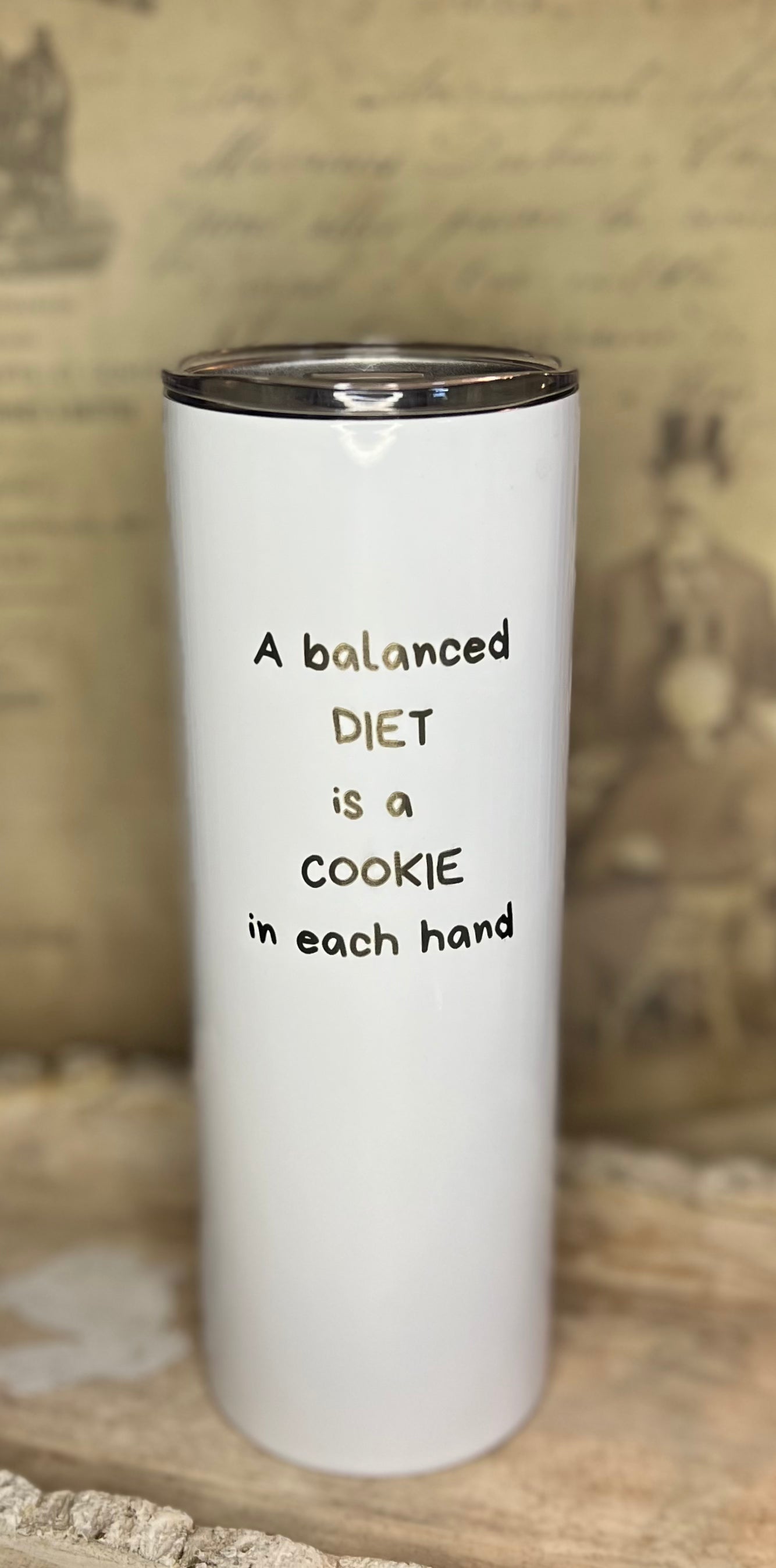 20 oz. stainless steel tumbler