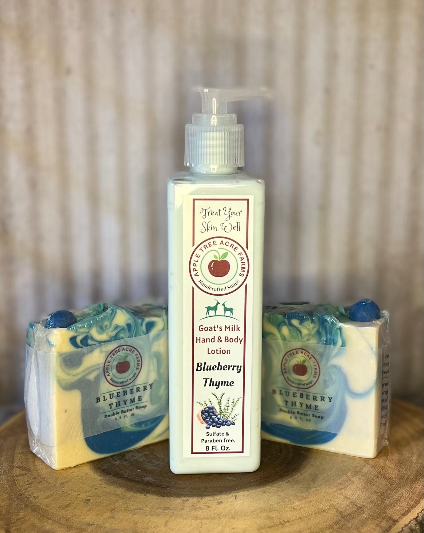 Blueberry Thyme Goat’s Milk Hand & Body Lotion