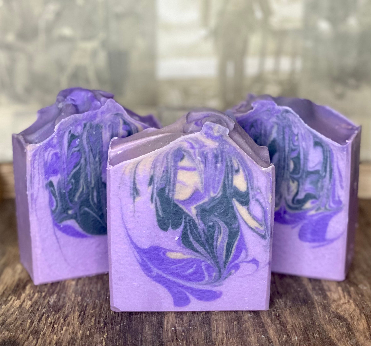 Black Amber Lavender Bar Soap