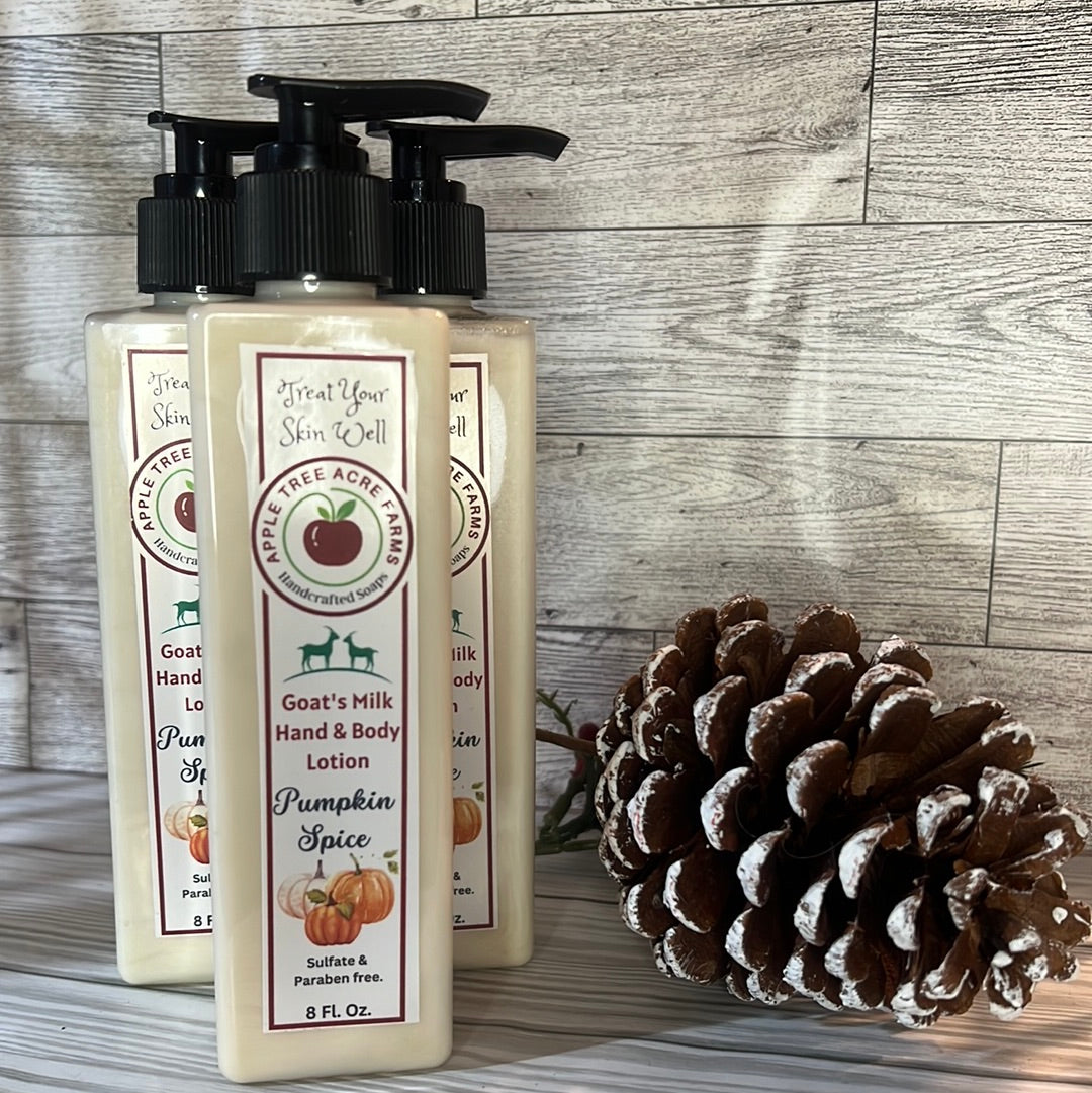 Pumpkin Spice Goat's Milk Hand & Body Lotion