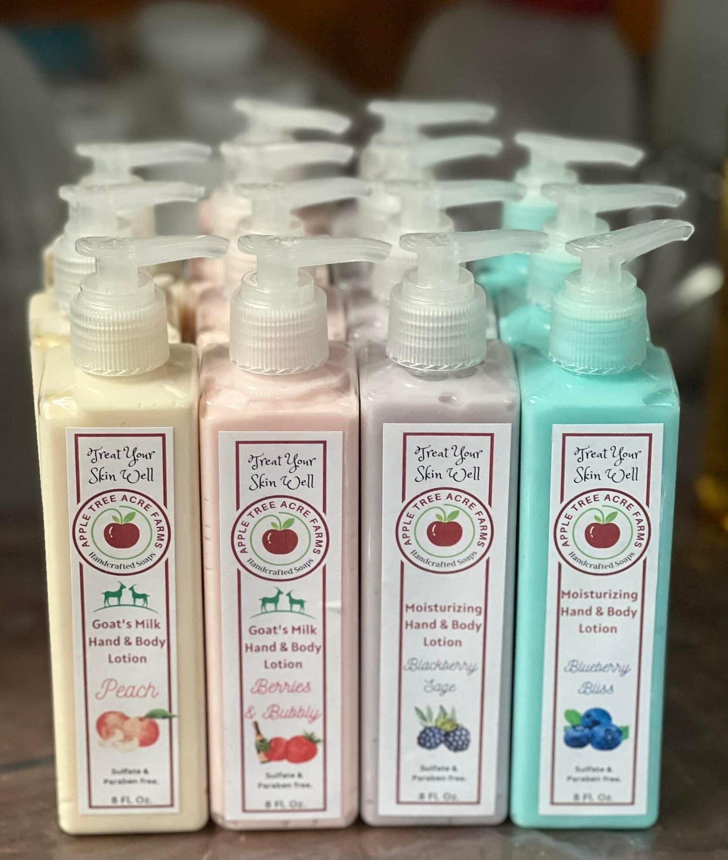 Berries & Bubbly Goat's Milk Hand & Body Lotion