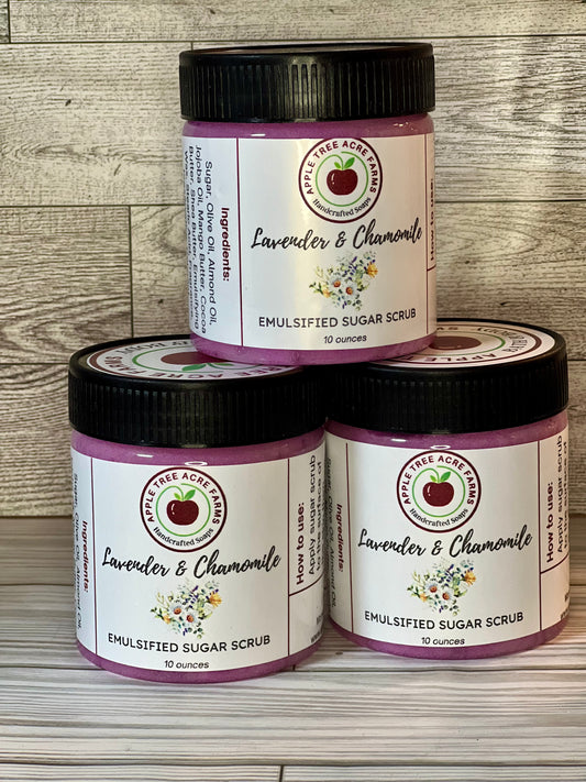 Lavender & Chamomile Sugar Scrub