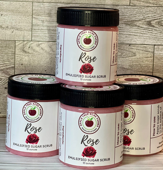 Rose Sugar Scrub