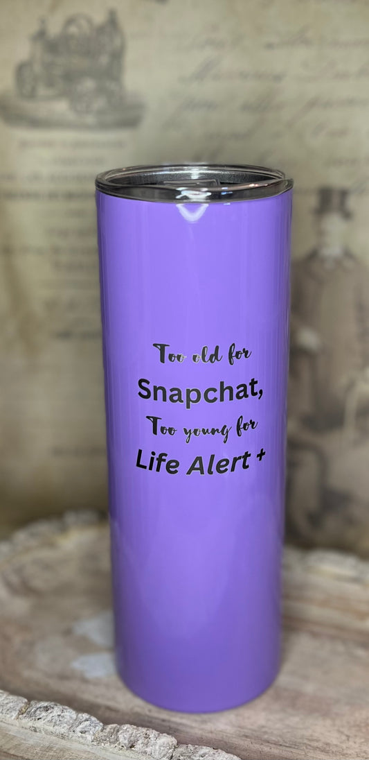 20 oz. Stainless steel tumbler