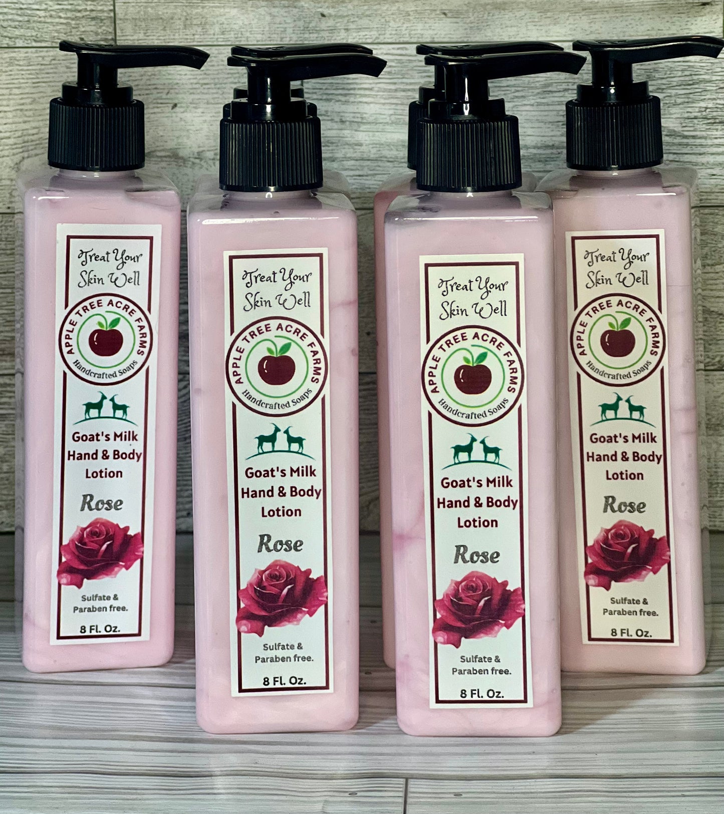 Rose Goat's Milk Hand & Body Lotion