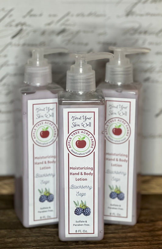 Blackberry Sage Goat's Milk Hand & Body Lotion