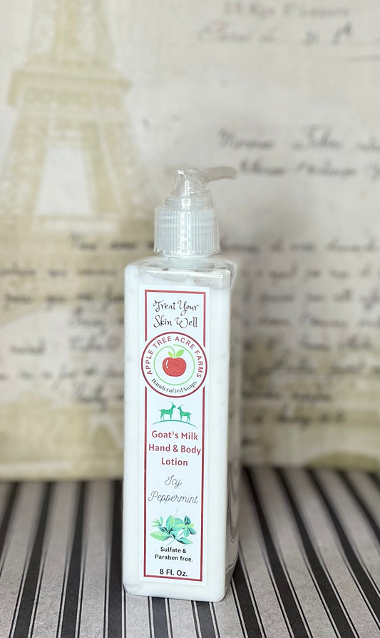 Icy Peppermint Goat's Milk Hand & Body Lotion