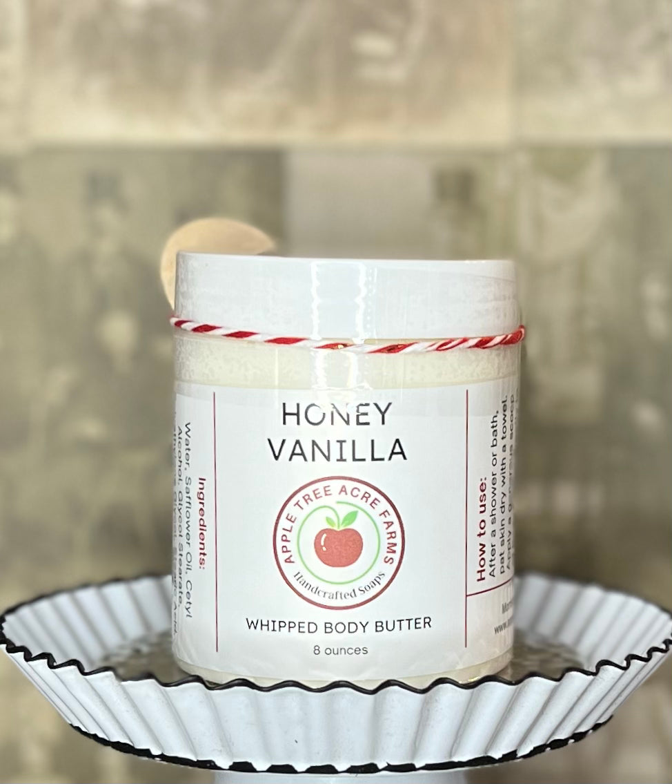 Honey Vanilla Whipped Body Butter